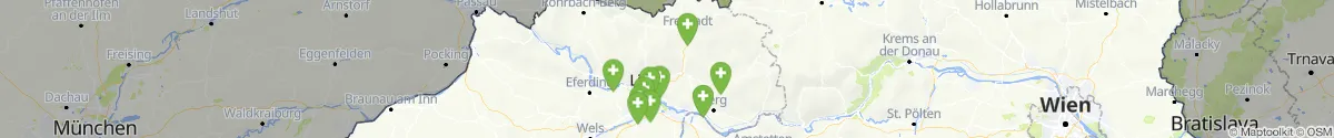 Map view for Pharmacies emergency services nearby Sandl (Freistadt, Oberösterreich)